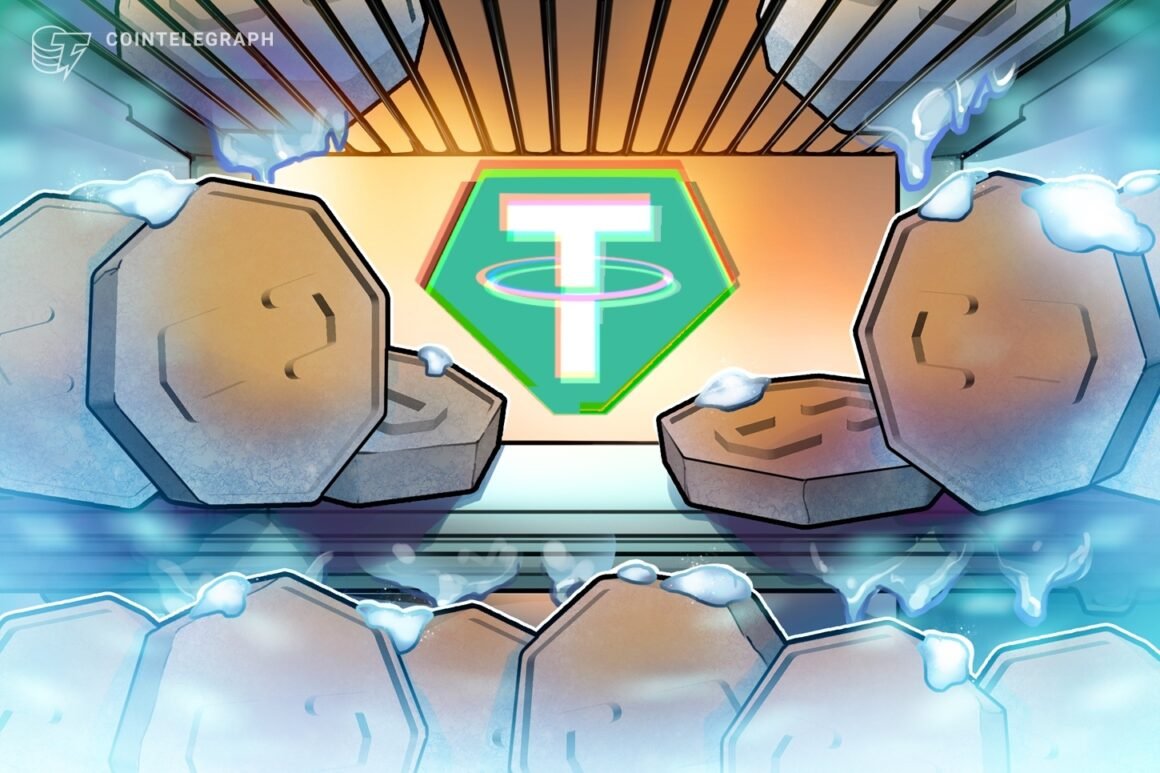 Tether says it helped freeze $550M in Iran-linked USDT this year
